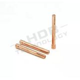 (20 chiếc)Kẹp kim hàn tig đồng đỏ loại đẹp dài-ngắn dùng cho mỏ WP 1.6*36 2.0*50 2.4*50mm
