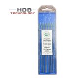 Kim hàn Tig 2.0-2.4*150, kim hàn Tig nhôm đầu xanh lá WP20 - Vỉ 10 que
