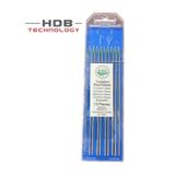 Kim hàn Tig 2.0-2.4*150, kim hàn Tig nhôm đầu xanh lá WP20 - Vỉ 10 que