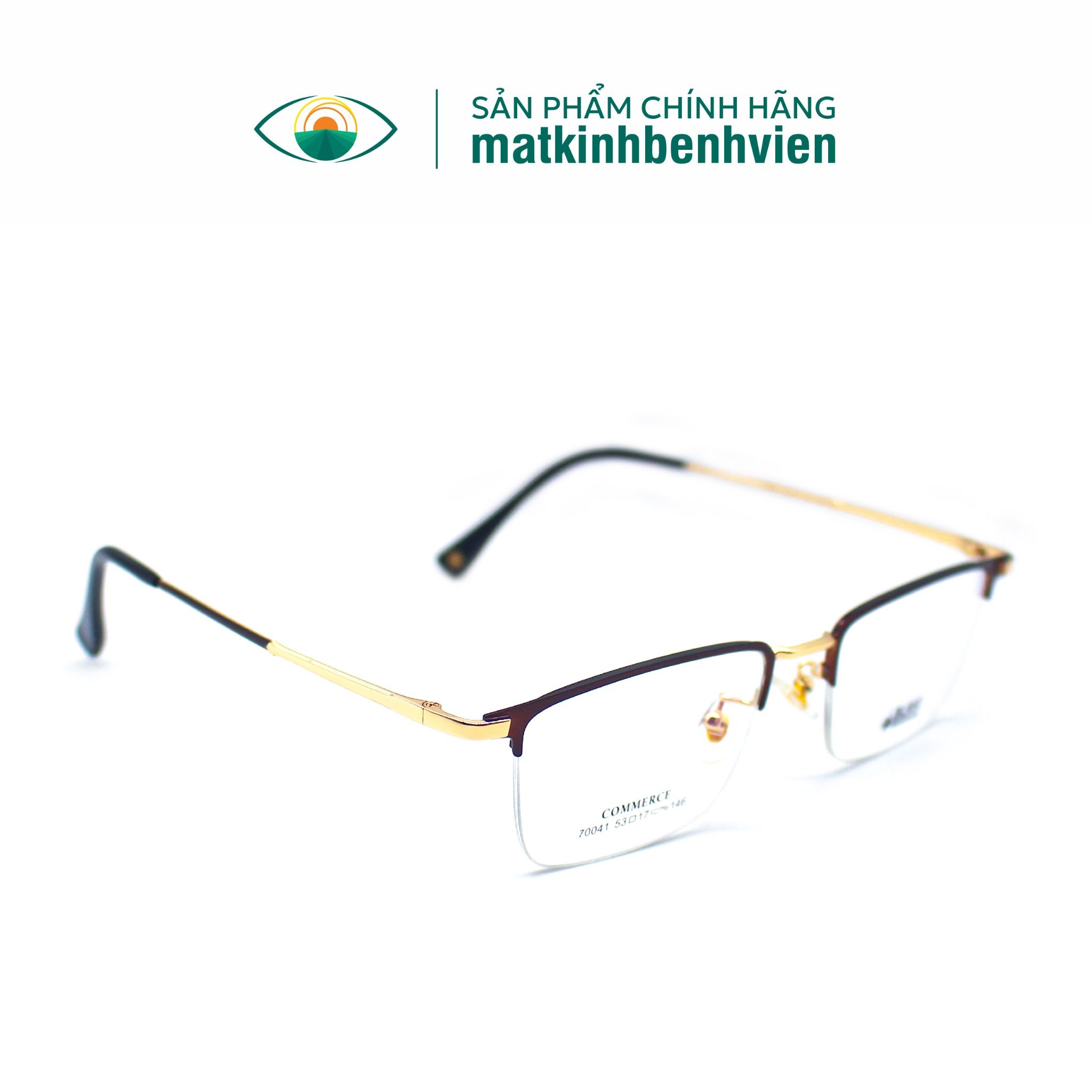 Gọng Kính Thời Trang Unisex Dáng Mắt Chữ Nhật Blake 70041