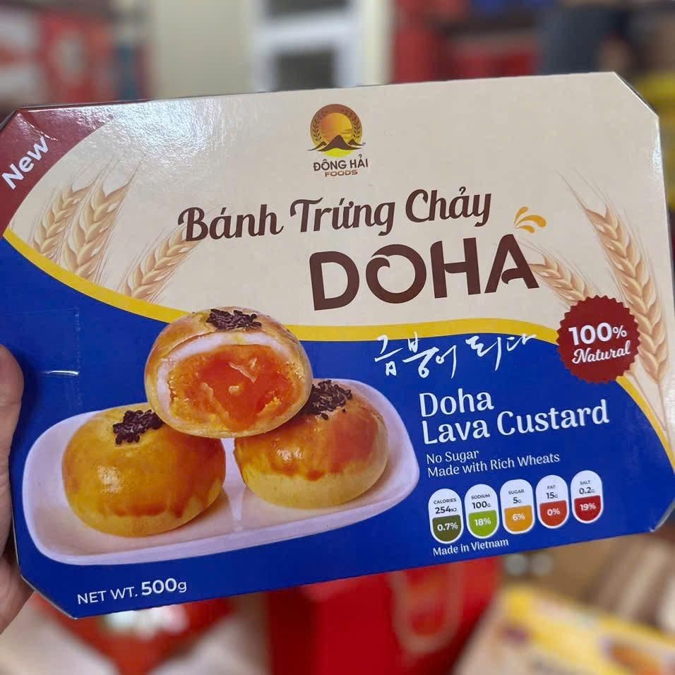 Bánh Socola chảy DOHA thơm ngon, tròn vị (COMBO 3-6-12)