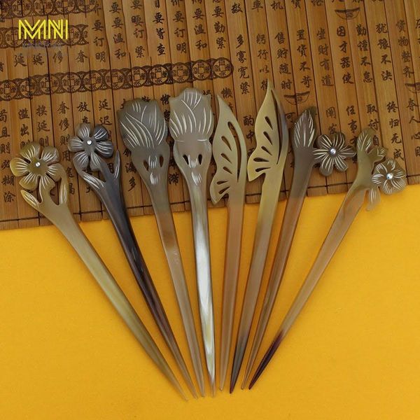 Các Loại Trâm Cài Tóc Sừng Trâu Phổ Biến