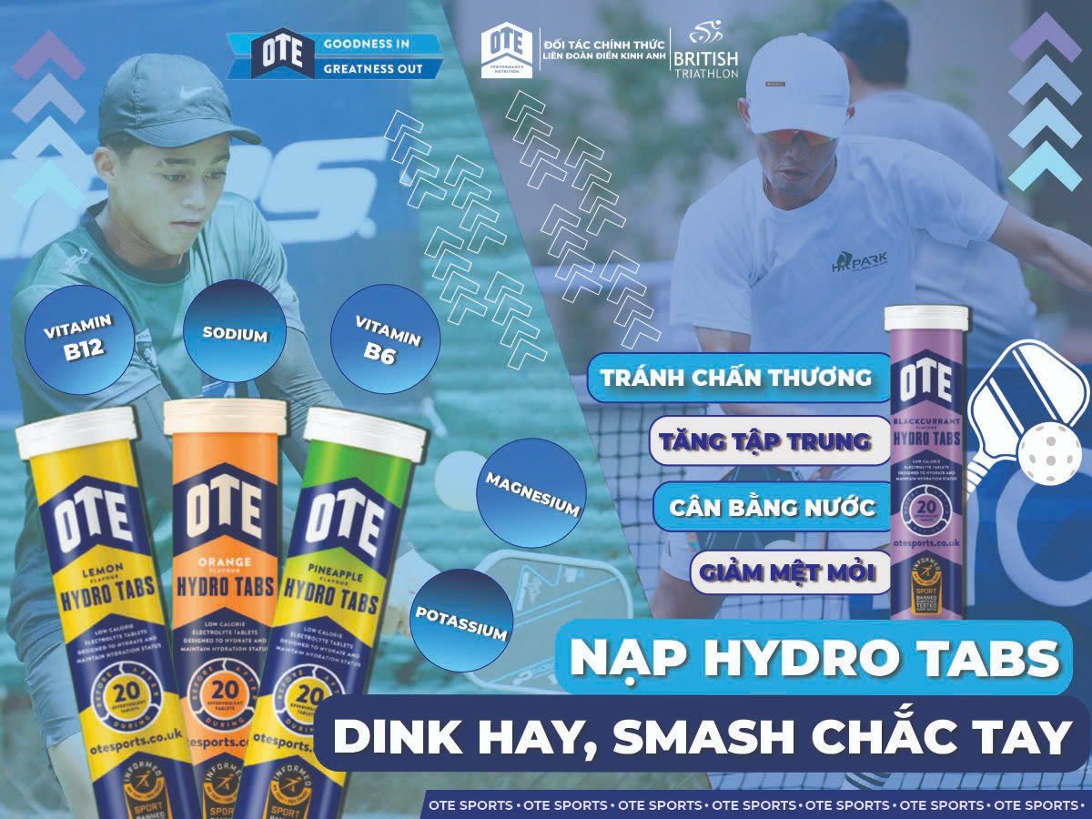 Viên sủi điện giải OTE Hydro Tabs ( 20 viên)