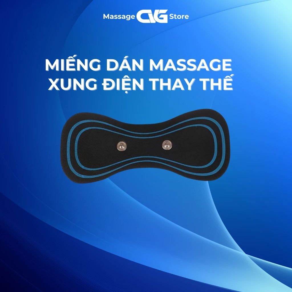 Miếng Dán Massage Xung Điện Mini Toàn Thân 8 Chế Độ - 19 Cường Độ Giảm Đau Nhức Hiệu Quả