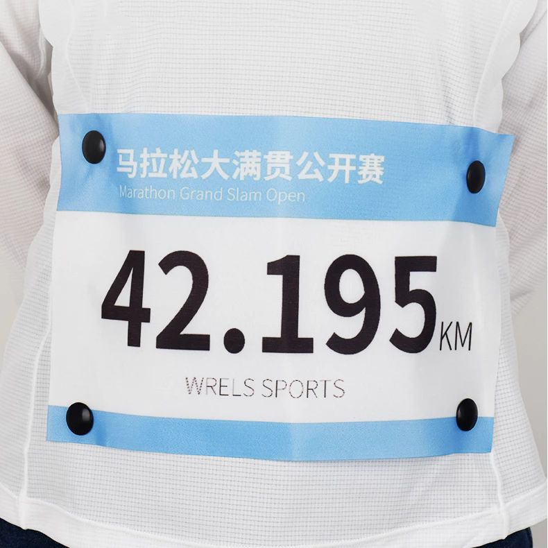 4 bộ kẹp số BIB cho sự kiện chạy bộ Marathon