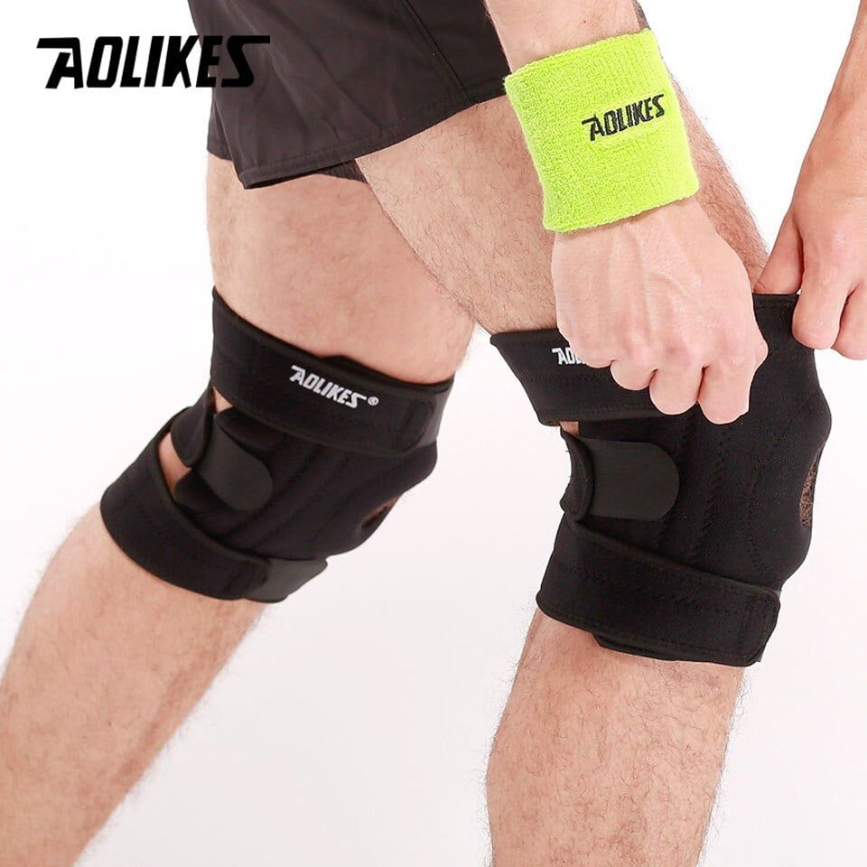 Bó gối Aolikes Có Lò Xo Trợ Lực | Giảm Thiểu Chấn Thương Không Đáng Dành Cho Thể Thao