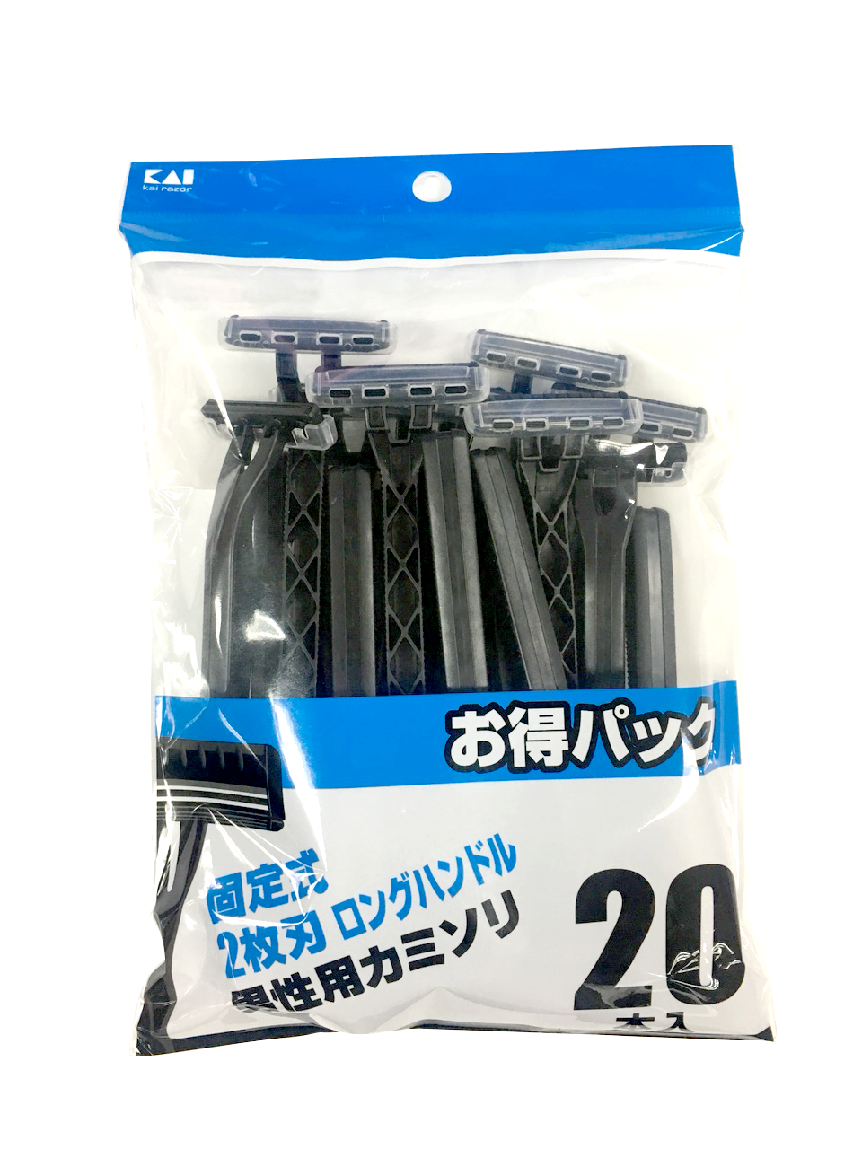 Dao cạo râu lưỡi kép LUF-20P; 20 Cái/Gói; 5 Gói/Hộp