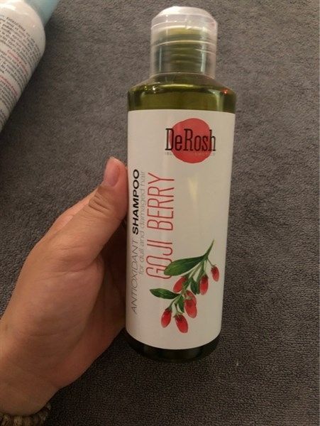 Dầu gội DEROSH cho tóc hư tổn chiết xuất từ quả Goji 250ml (12 chai/thùng)