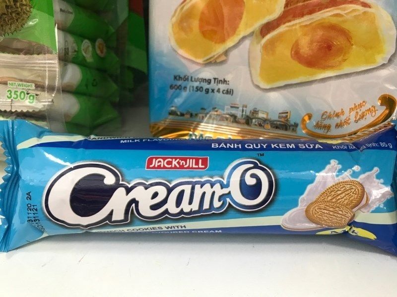 Bánh quy kem Cream-O kem Sữa 85g (24 cây/thùng)