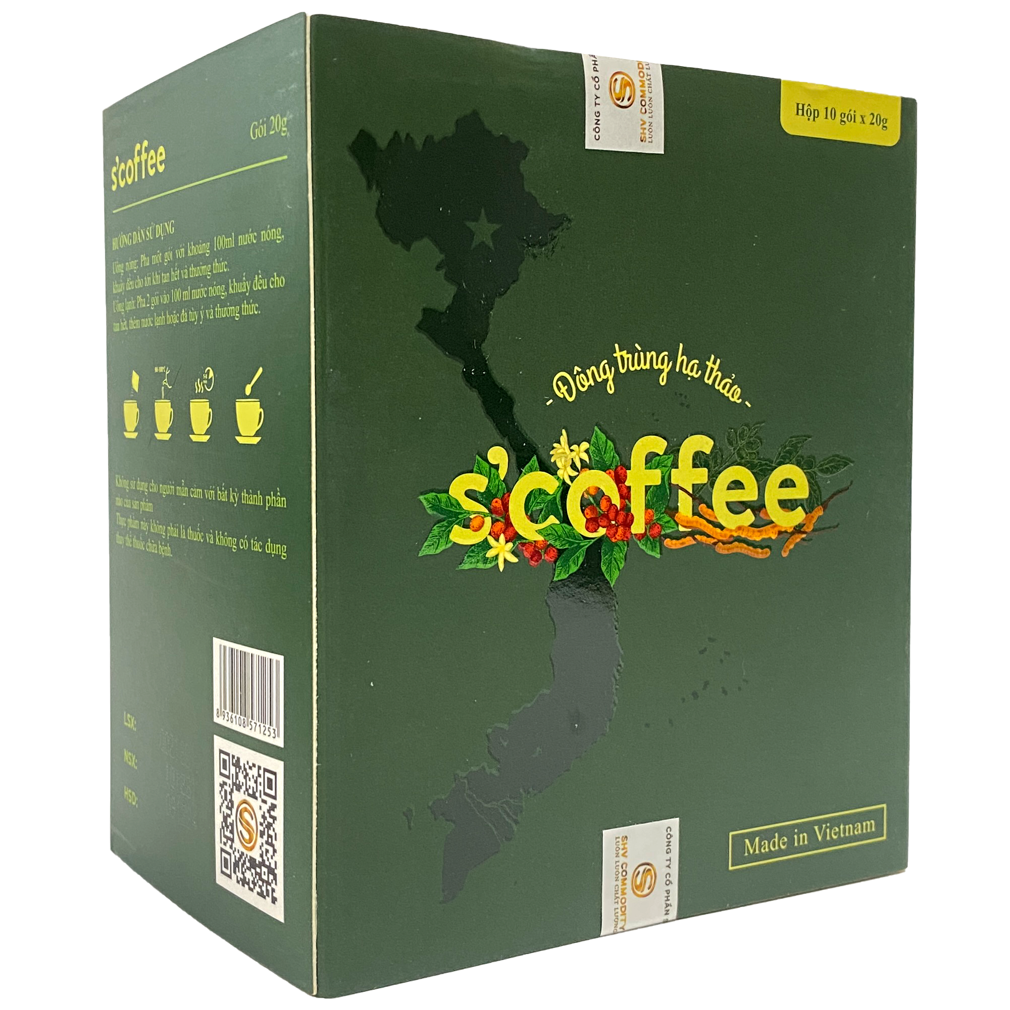 S'Coffee (Cà phê đông trùng hạ thảo)