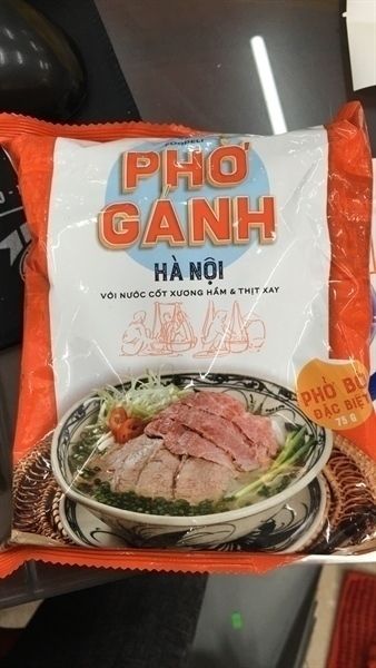 Phở Gánh Hà Nội hương vị Bò 75g (24 gói/thùng)