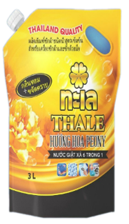 Nước Giặt Xả Thale 6 In 1 Hương Hoa Peony túi 3.1kg ( Mua 1 tặng 1 )