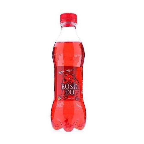 Nước uống tăng lực Rồng Đỏ hương dâu 330ml (6 chai*4 lốc/thùng)