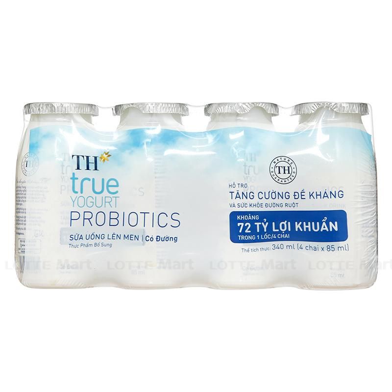 SULM C.Đường TH true YOGURT PRO 85mlx48