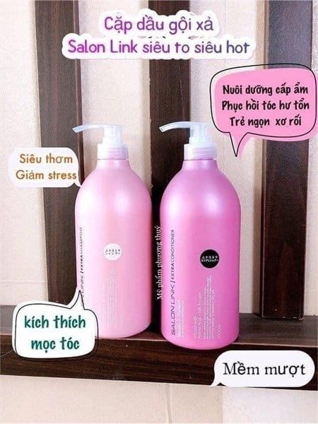 Dầu gội Salon Link Extra 1000ml (10 Chai/ Thùng)