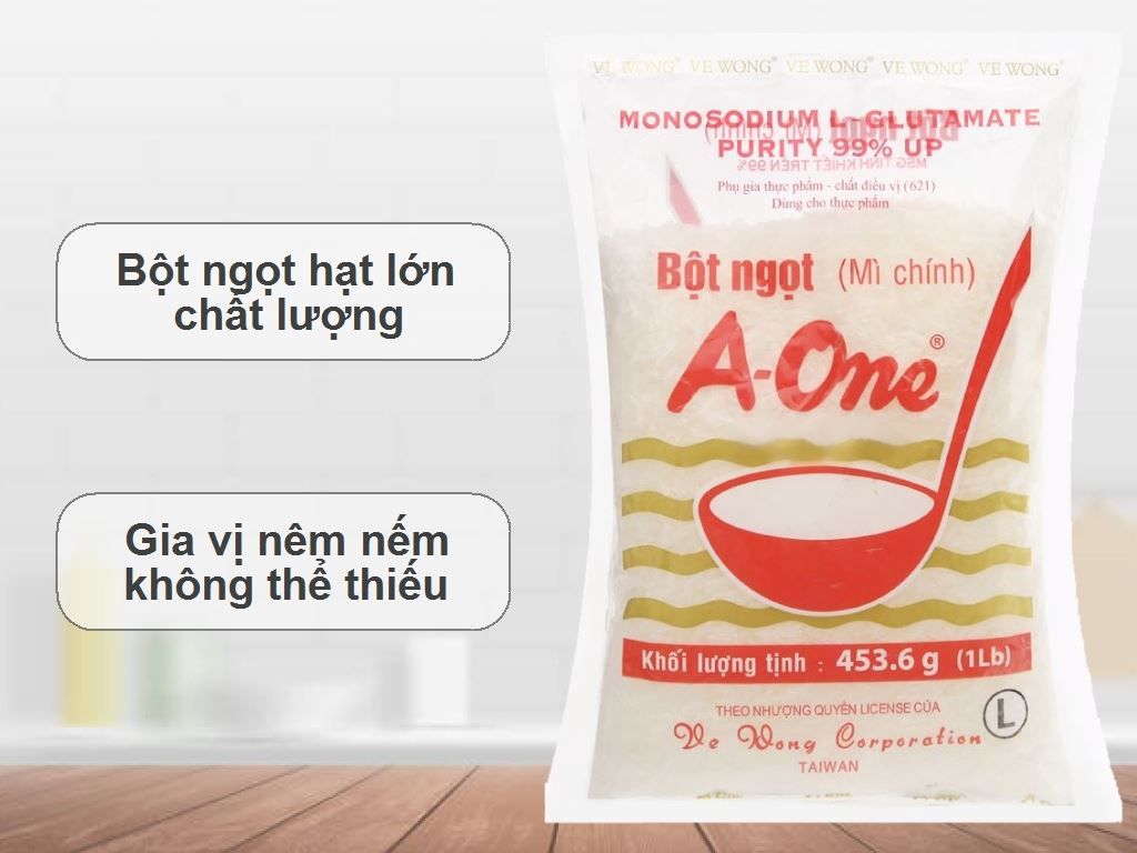 Bột ngọt A- ONE 453gr L