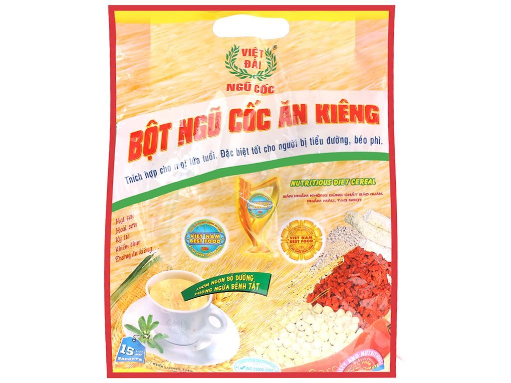 Ngũ cốc Ăn Kiêng uống liền 180ml x 4 hộp