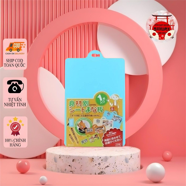 Thớt nhựa dẻo - màu xanh dương (160 Chiếc/ Thùng)