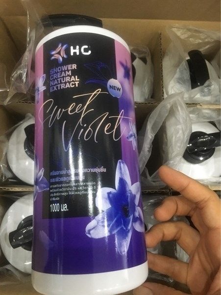 Sữa tắm HC - NATURAL EXTRACT SWEET VIOLET - 1000 ML (12 chai/ Thùng)