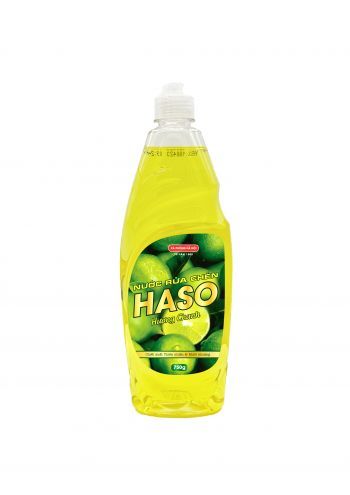 Nước rửa chén Haso hương chanh chai 750gr