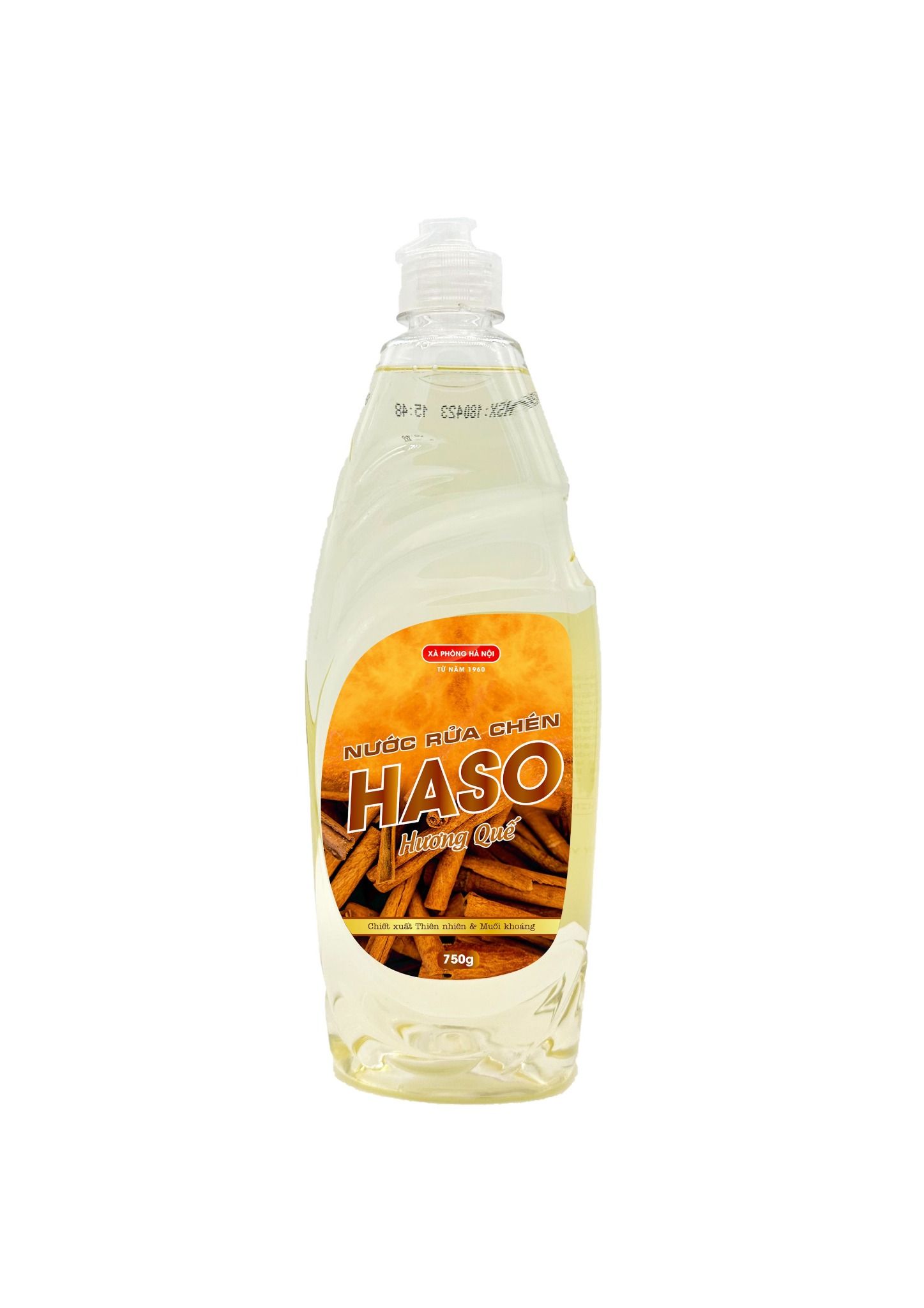 Nước rửa chén Haso hương quế chai 750gr