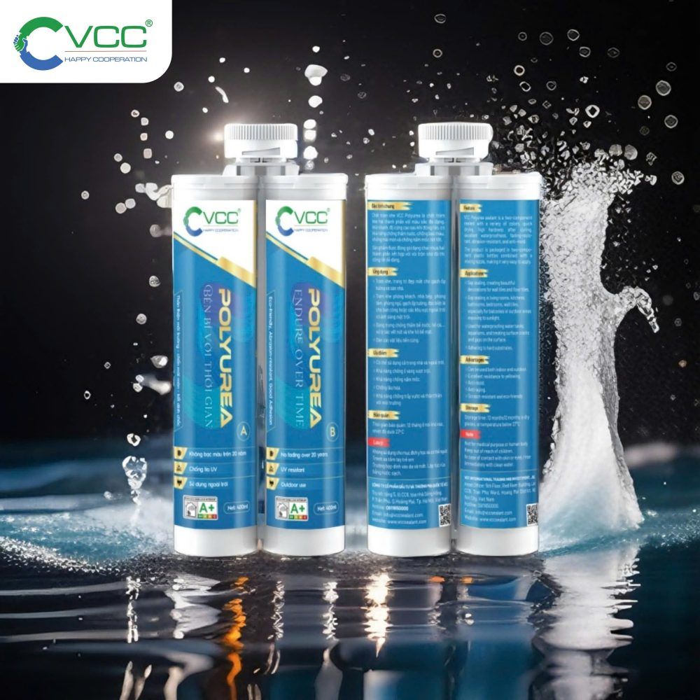 Keo chà ron Polyurea VCC POL: Bền bỉ, chống thấm và nấm mốc