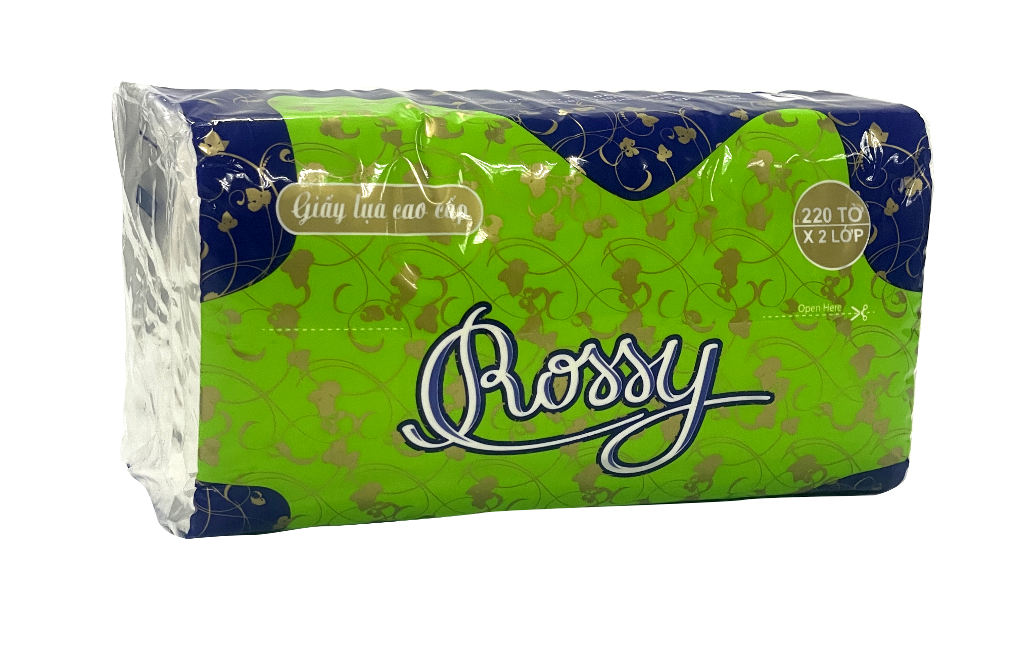 Khăn rút Rossy (50 gói/thùng)