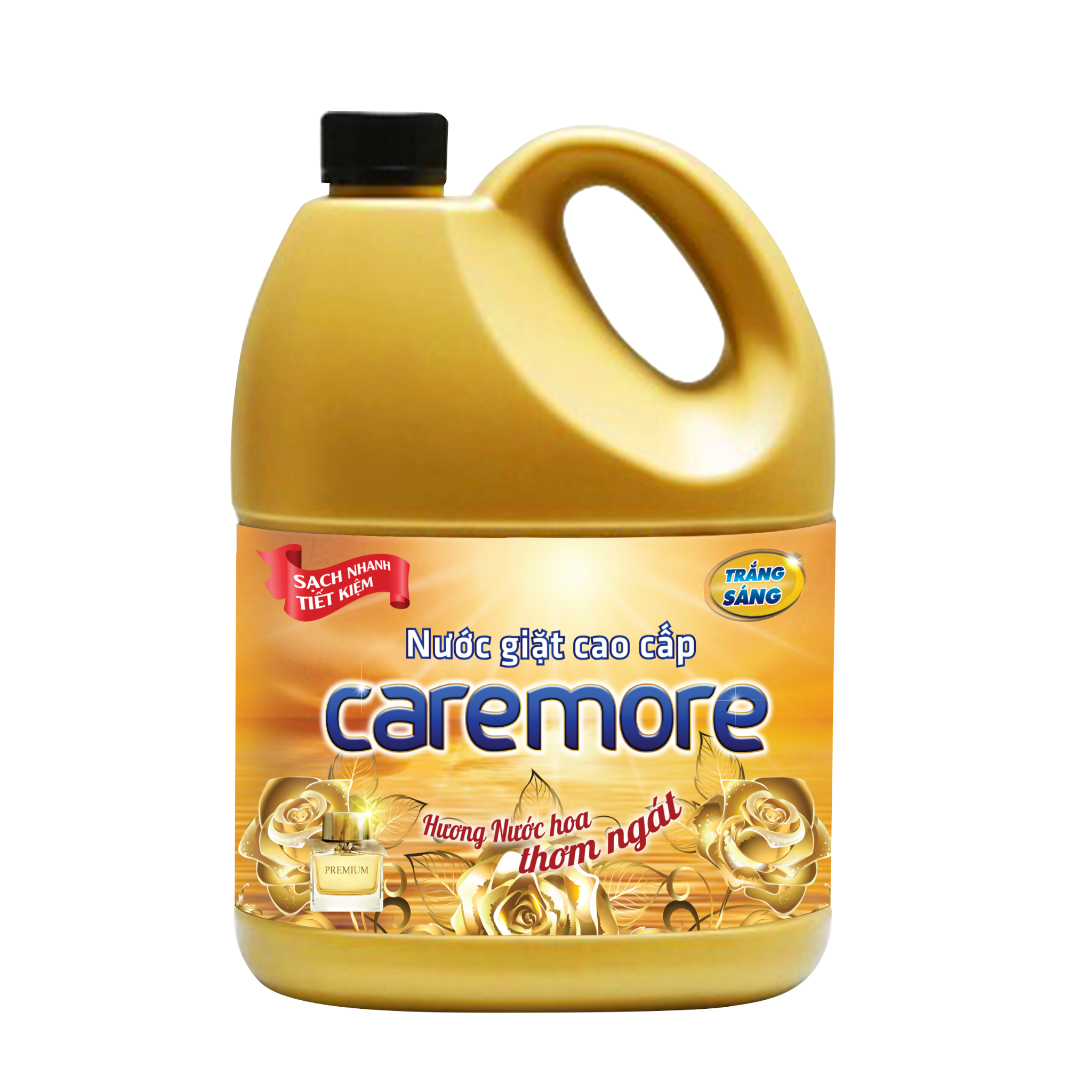 Nước giặt cao cấp Caremore hương nước hoa 3,8 kg