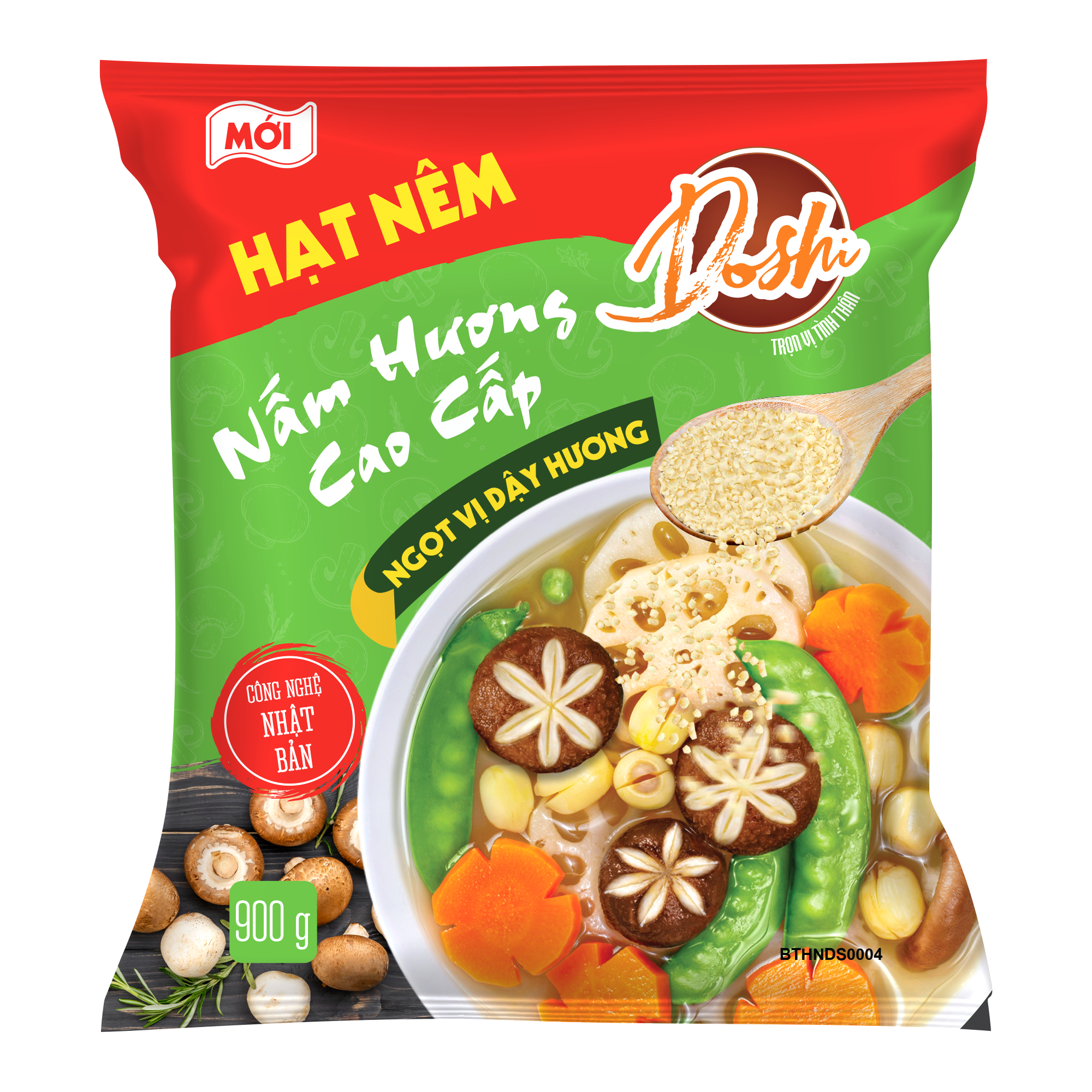 Hạt nêm nấm hương cao cấp Doshi 900g