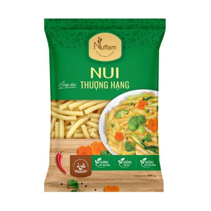 Nui Thượng Hạng Ống Dài gói 400gr