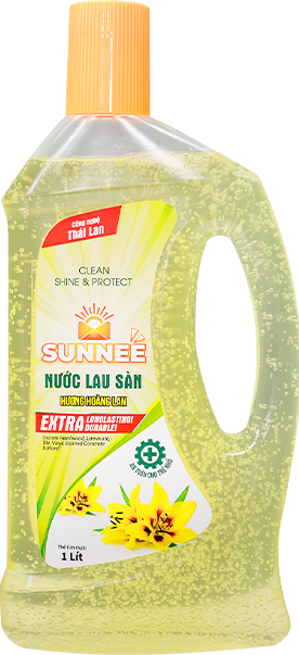 Nước Lau Sàn Sunnee Hoàng Lan Chai 1 Lít