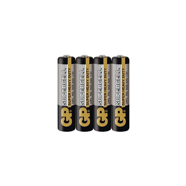Pin đũa Supercell AAA GP24PL-2S4 (Vỉ PVC 4) - (Hộp 10xThùng 250)