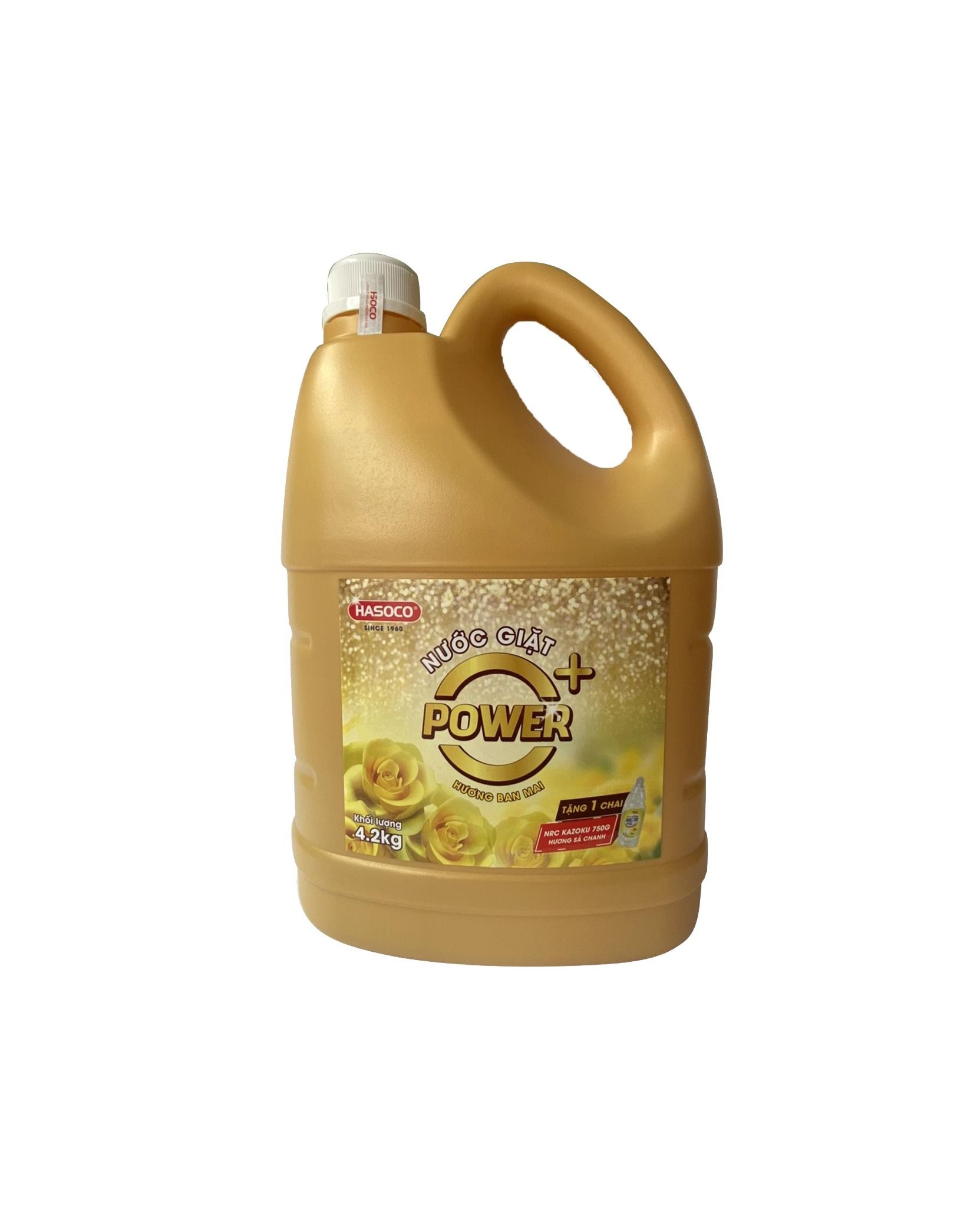 Nước giặt Power O+ hương ban mai 4,2 kg (3 can/thùng)