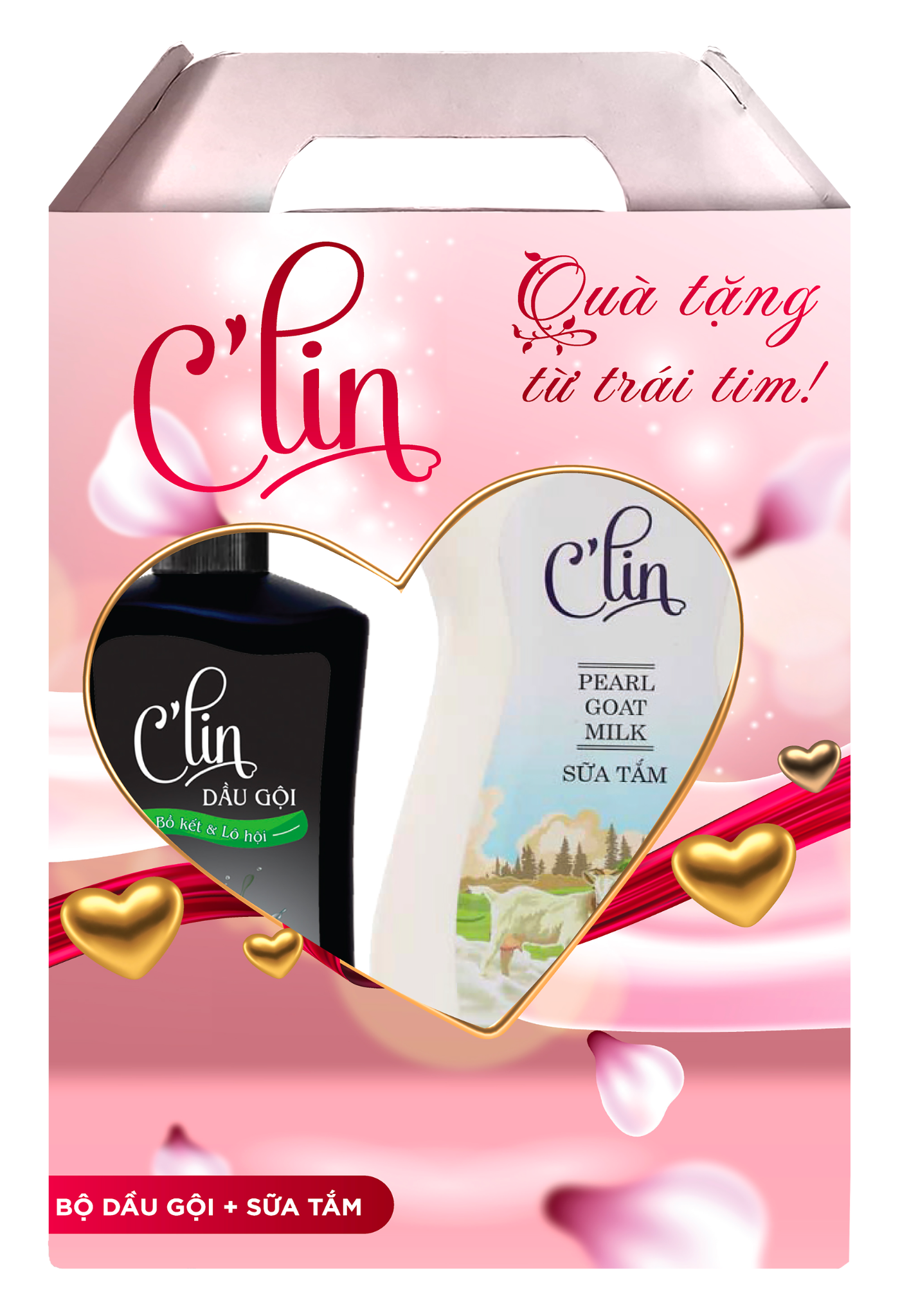 Combo Dầu gội - Sữa tắm C'Lin
