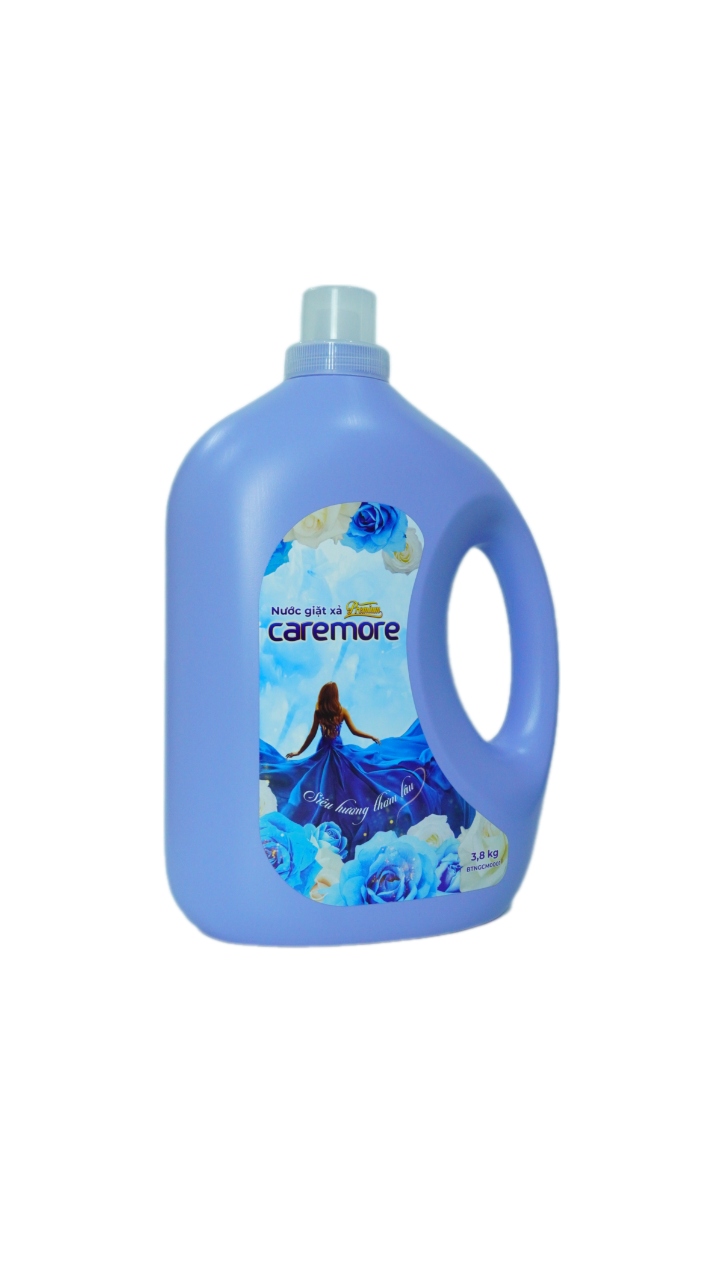 Nước giặt xả Caremore Siêu hương thơm lâu 3,8kg (4 can/thùng)