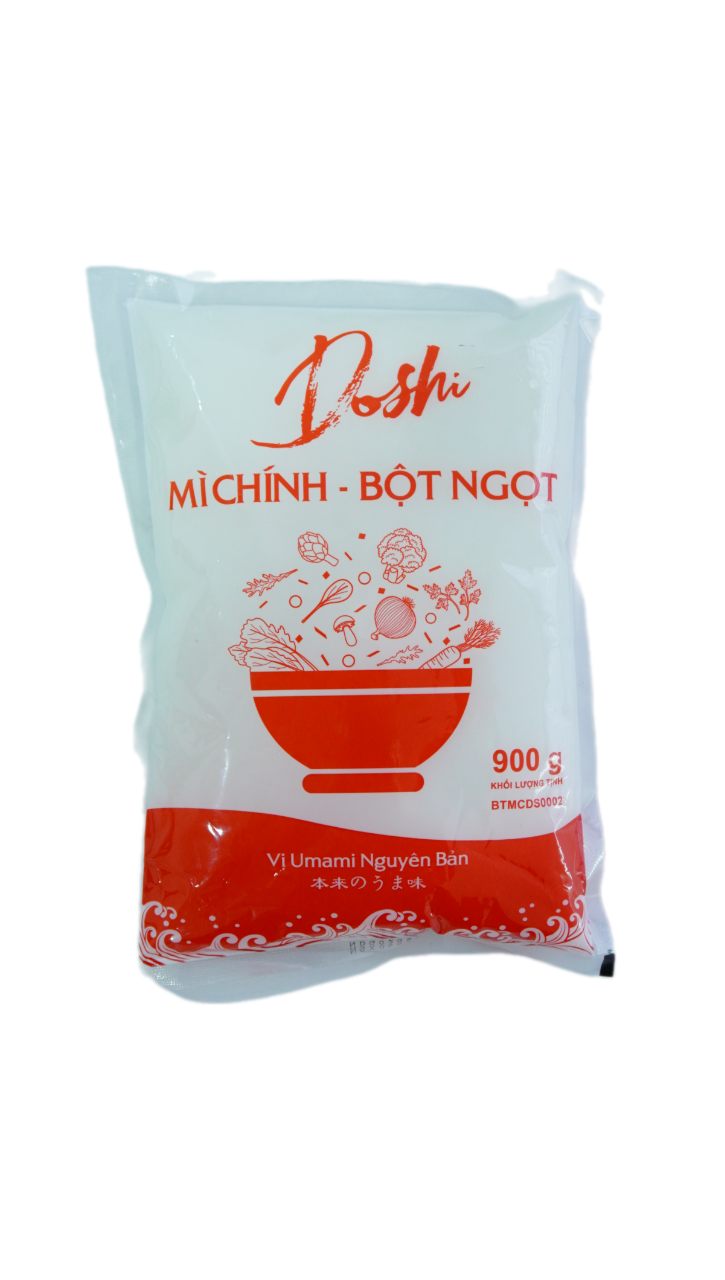 Mì chính Doshi 900g (20 gói/thùng)