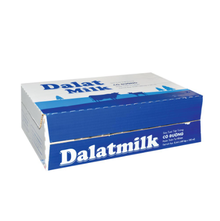 Sữa Dalat milk có đường 180ml x 48