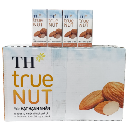 Sữa hạt Hạnh Nhân TH true NUT 180mlx48