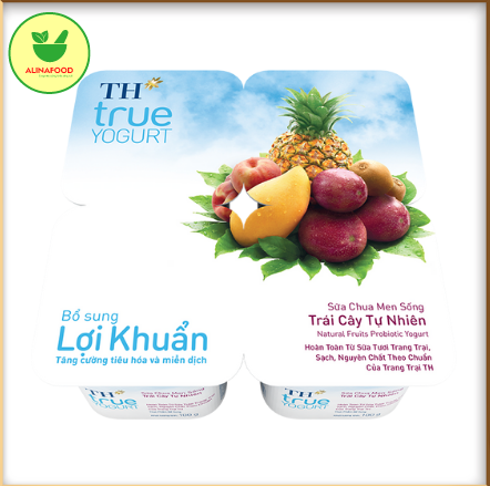 SCAMS Trái Cây TH true YOGURT 100gx48C