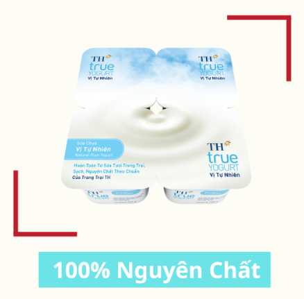 SCA Vị Tự Nhiên TH true YOGURT 100gx48C