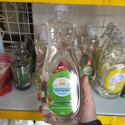 Nước Rửa Chén Sunnee Thiên Nhiên Chai 750g