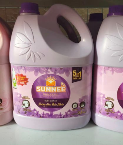 Nước Giặt Xả Sunnee Romantic Can 3,8kg