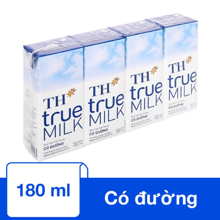 Lốc STTT TH có đường 180m x (Lốc 4 hộp)