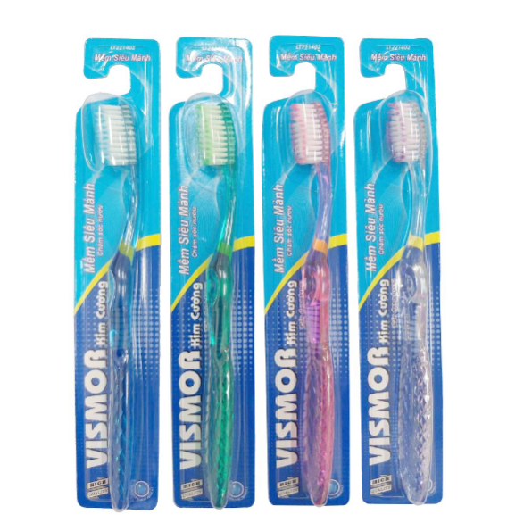 Bàn chải đánh răng VISMOR- Mềm mảnh, sạch dịu êm