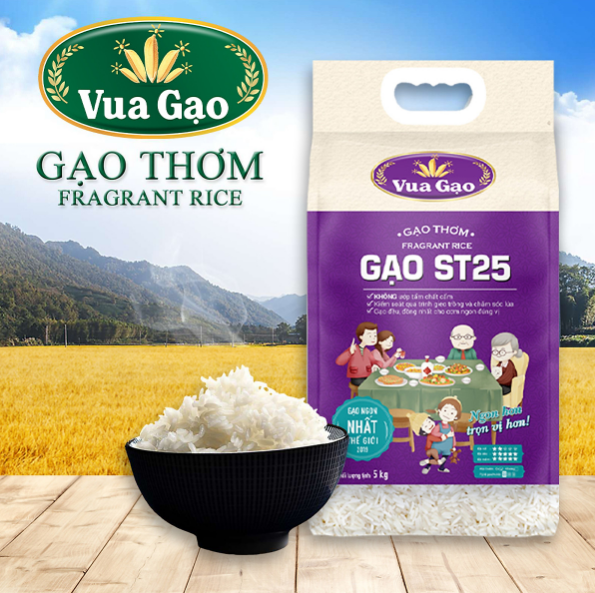 Gạo Thơm ST25 5kg