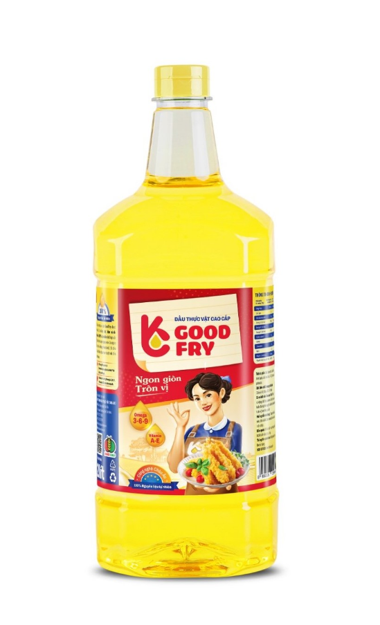 Dầu thực vật cao cấp GoodFry 2 Lít