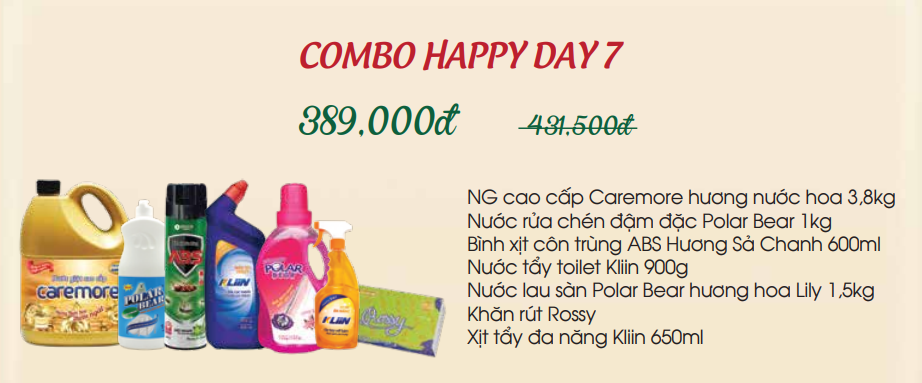COMBO HAPPY DAY 7