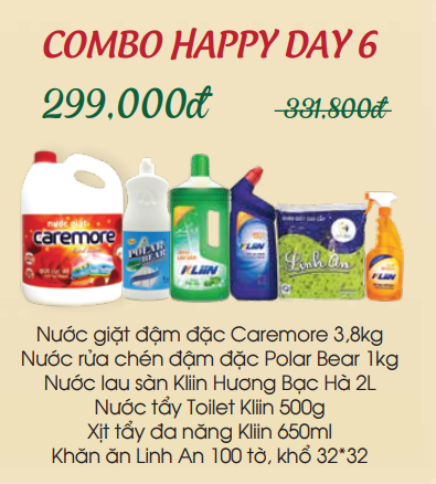 COMBO HAPPY DAY 6