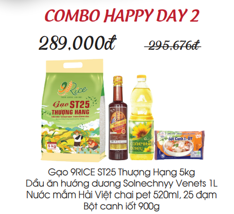 COMBO HAPPY DAY 2