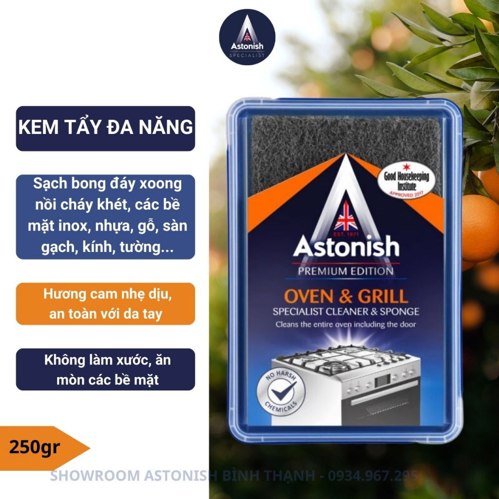 Kem tẩy đa năng Astonish hương cam C8600 250gr